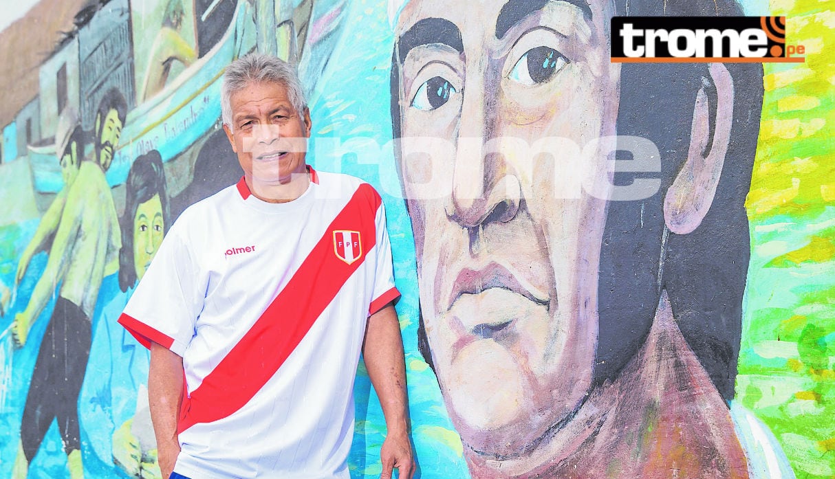 'Panadero' Díaz en su natal Chorrillos. (Trome)