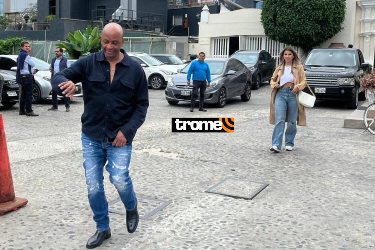 Yahaira Plasencia y Sergio George juntos en almuerzo por el cumpleaños del productor. (Foto: Lady Gamarra)