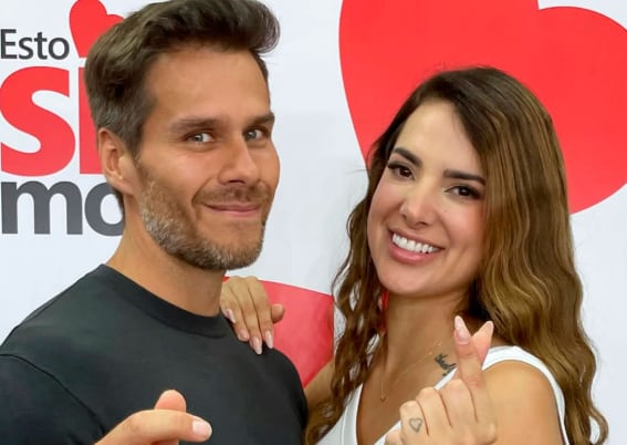 Suheyn Cipriani y Miguel Arce fueron los conductores del reality 'Esto sí es amor', pero solo duraron un mes al aire.