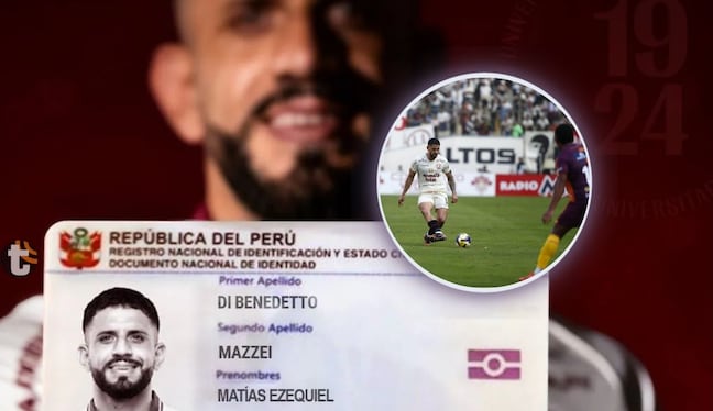 Matías Di Benedetto da buena noticia a Universitario (Foto: @Universitario)