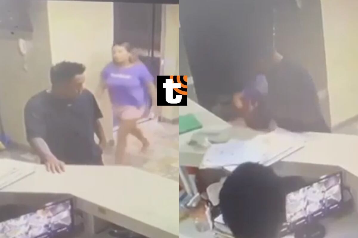 Pamela López y Christian Cueva: Imágenes de uno de los enfrentamientos que sostuvo la expareja