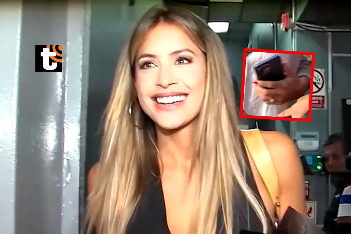 Milett Figueroa presume anillo que le dio Marcelo Tinelli