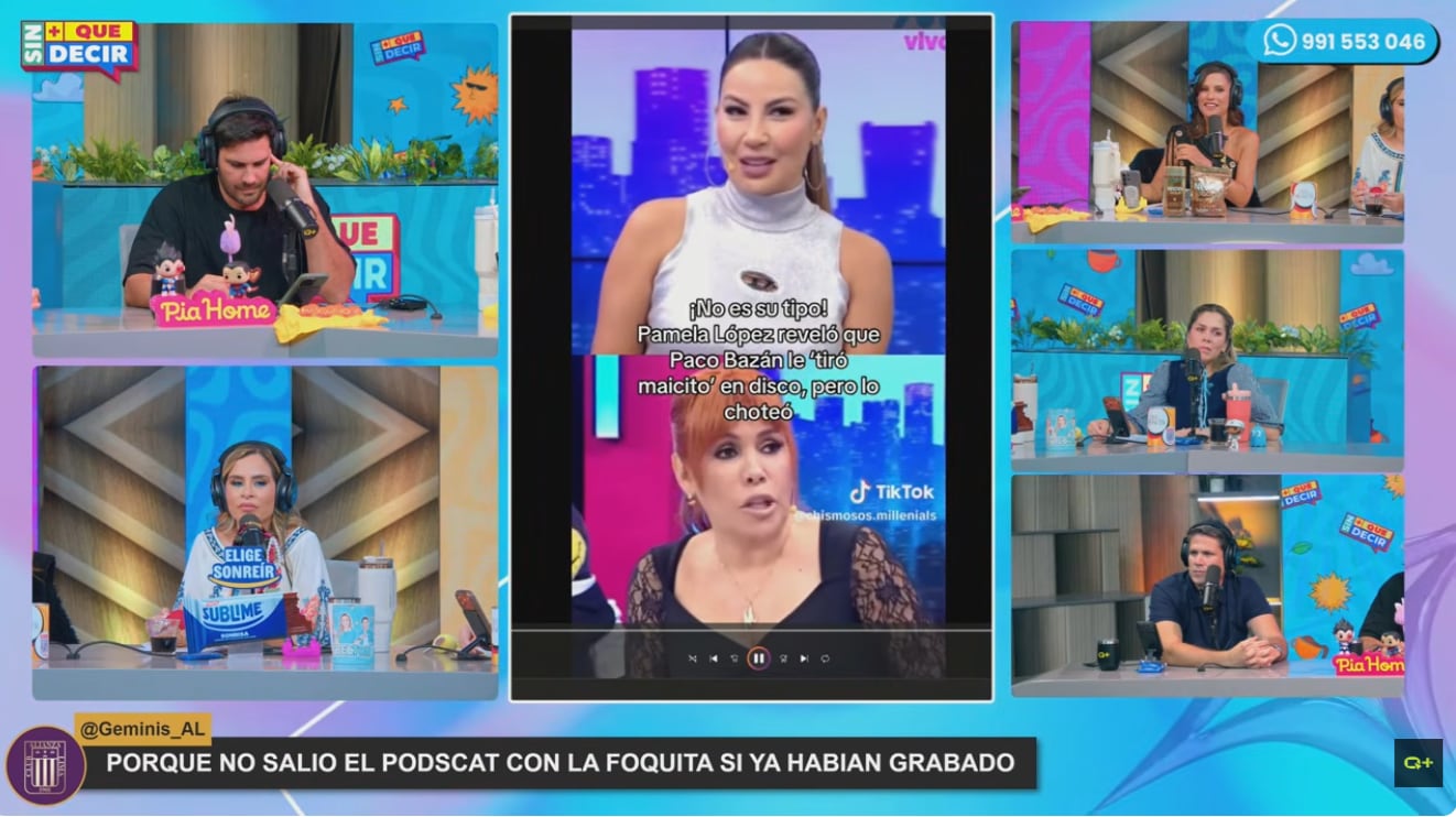 Paco Bazán tiene polémico comentario contra Pamela López.