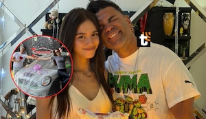 ‘Tomate’ Barraza le regala carrazo a su hija por sus 18 años: “Siempre serás mi pequeña”