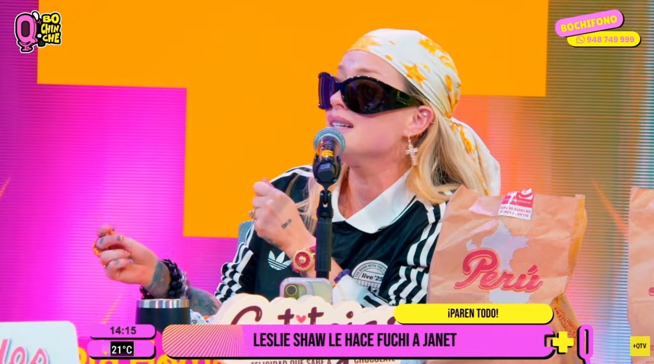 Leslie Shaw cuestionó las declaraciones de Janet Barboza.