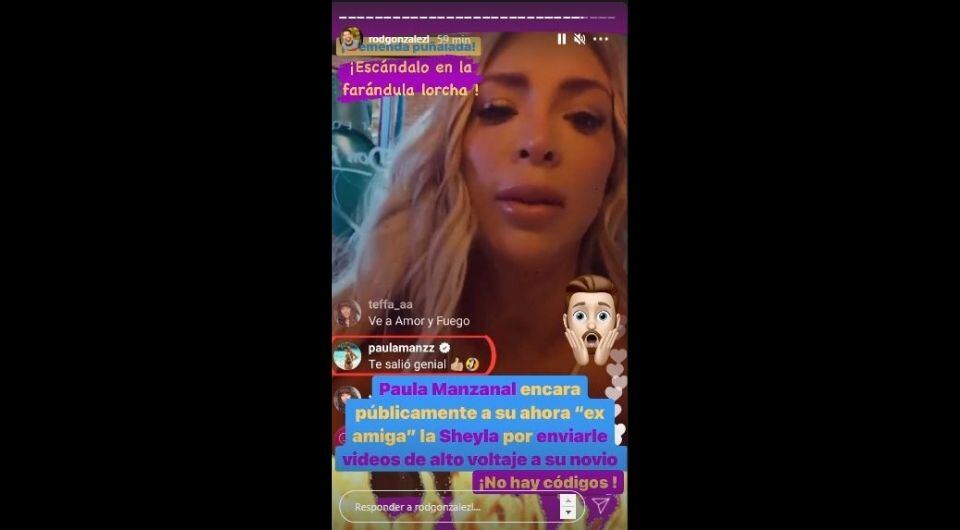 Sheyla Rojas: Paula Manzanal le comenta transmisión en vivo