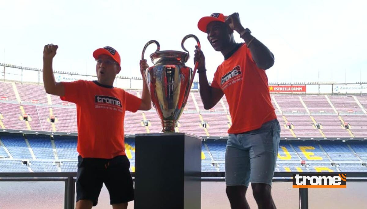 Cuto Guadalupe se entusiasmo al acariciar 'La Orejona' (Foto: GEC)