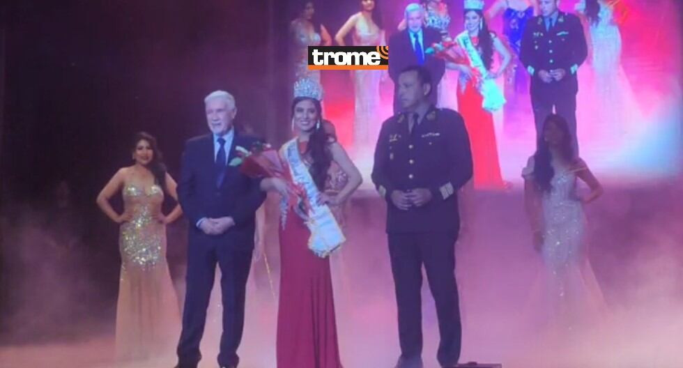 Reina de Belleza Policial se realizó en Arequipa y tuvo 16 candidatas. Suboficial Jaely Morales ganó la corona. (Isabel Medina / Trome)