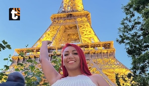 Deysi Araujo provoca risas en redes tras su viaje a Francia por su pronunciación: “Llegué a la Torre Fiel”