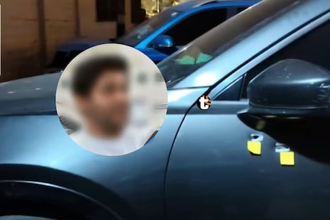 ¡Con su bebé en brazos! Padre disparó contra ladrón durante robo de camioneta y lo detuvieron