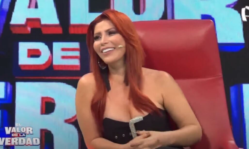 Milena Zárate en El Valor de la Verdad. (Panamericana)