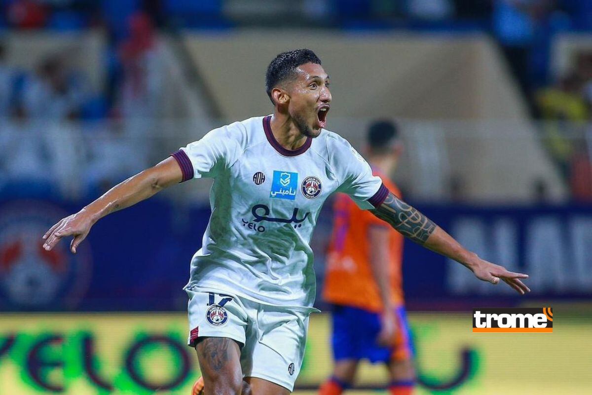 'Canchita' Gonzales tiene regularida en la Liga Árabe (Foto: @christoferg92)