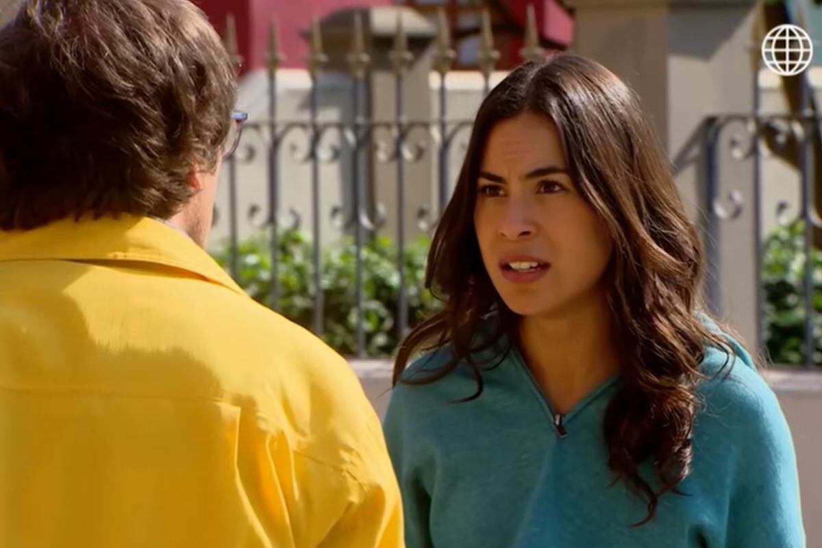 Elisa y Dante discuten por los celos de la hija de Luis Felipe. Esto motiva su escape del barrio (Foto: América TV)