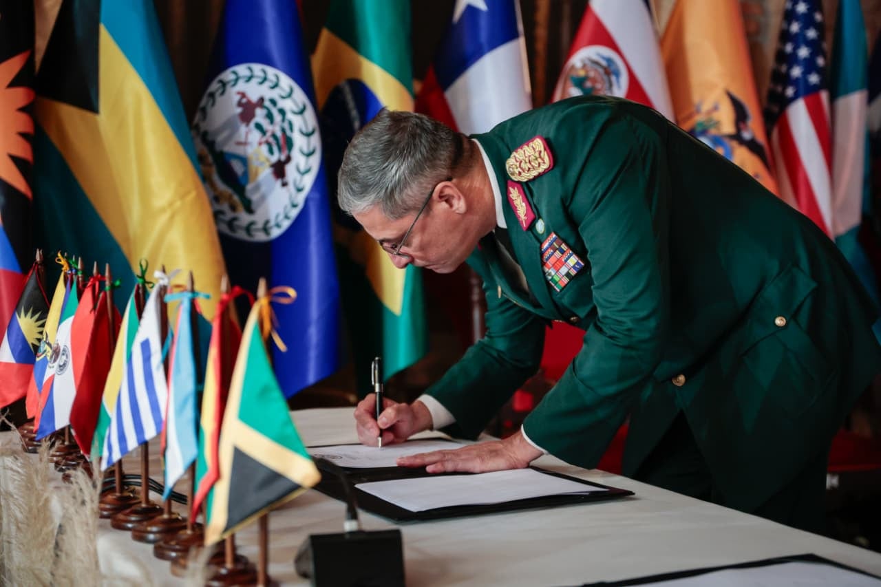 Ministros y representantes de 33 países participaron de este evento.