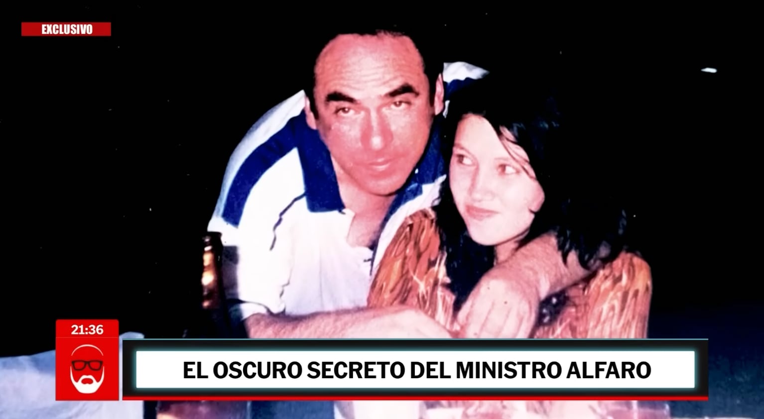 Ángelo Alfaro Lombardi y Jennifer Dona Canani Panduro (Captura: Willax)