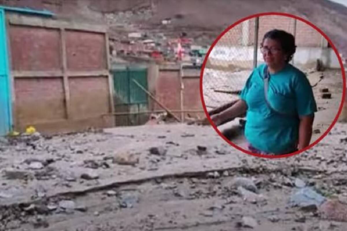 Vecinos de Cieneguilla se quedaron sin hogares por el huaico. Foto: Exitosa