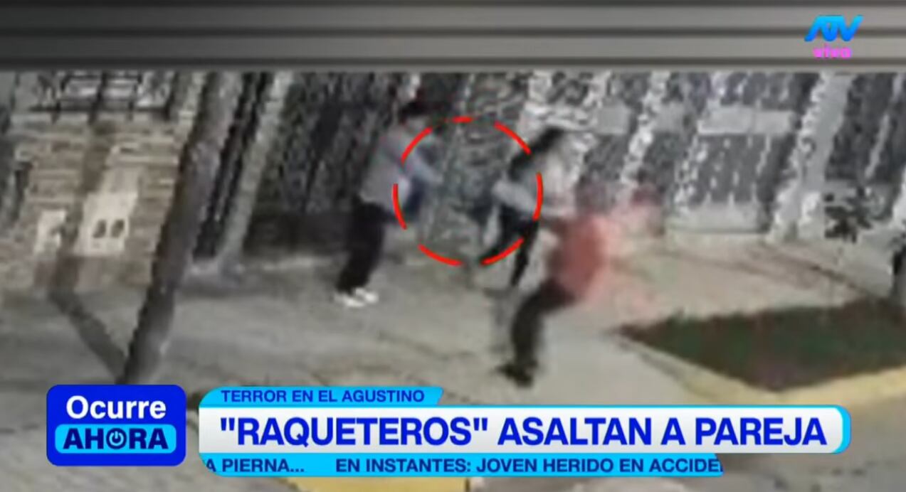 Dos delincuentes atracaron a una pareja en El Agustino.