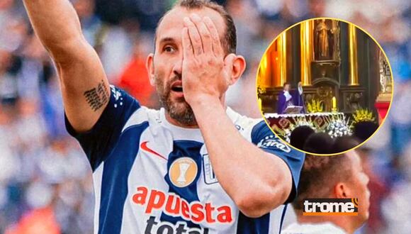 Sacerdote en Las Nazarenas dedicó palabras Hernán Barcos (Nazarenas TV)