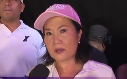 Keiko Fujimori es la candidata con más posibilidades de pasar a segunda vuelta. (Foto: Captura Canal N)