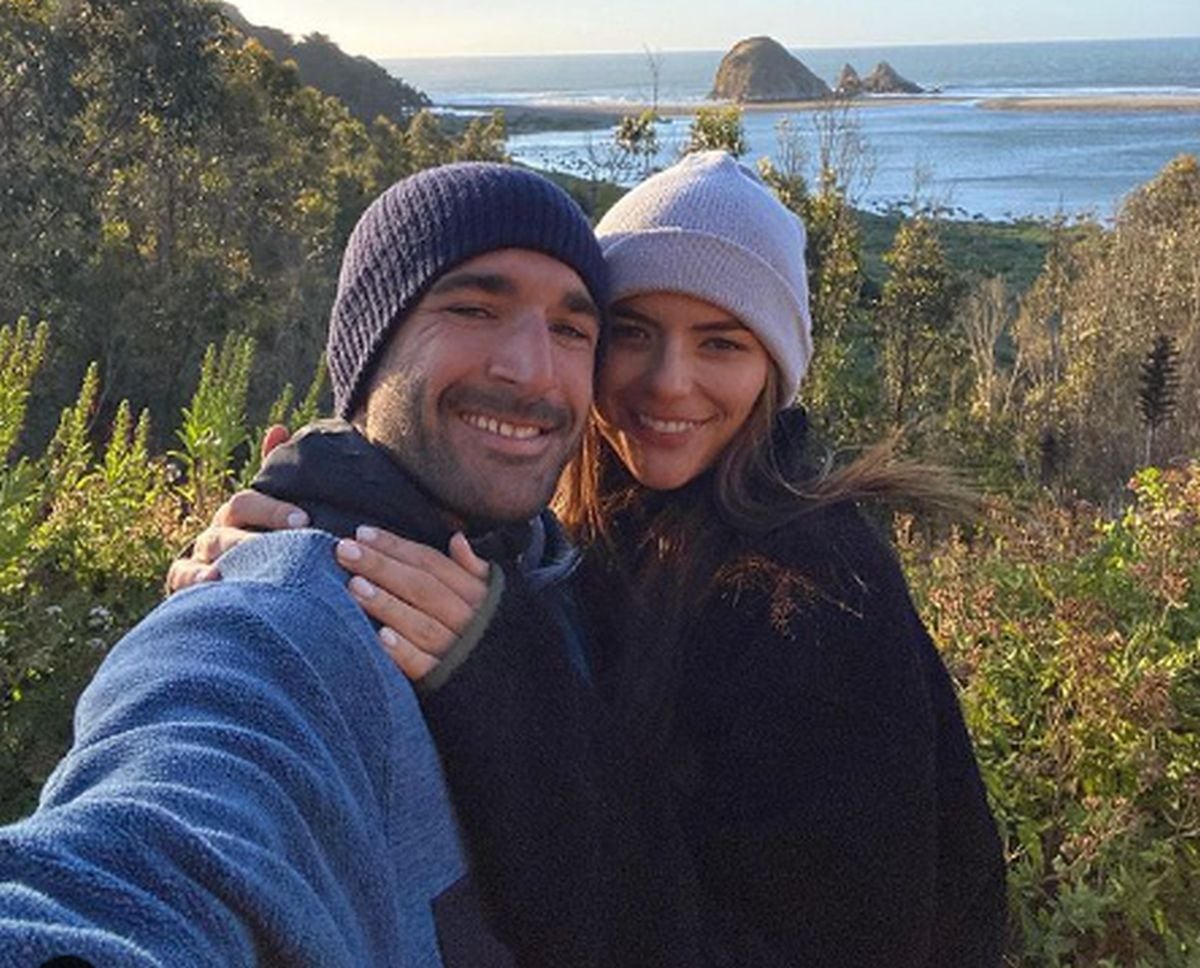 La Miss Perú 2024 y su novio derrochando amor en uno de sus tantos viajes (Foto: Tatiana Calmell / Instagram)