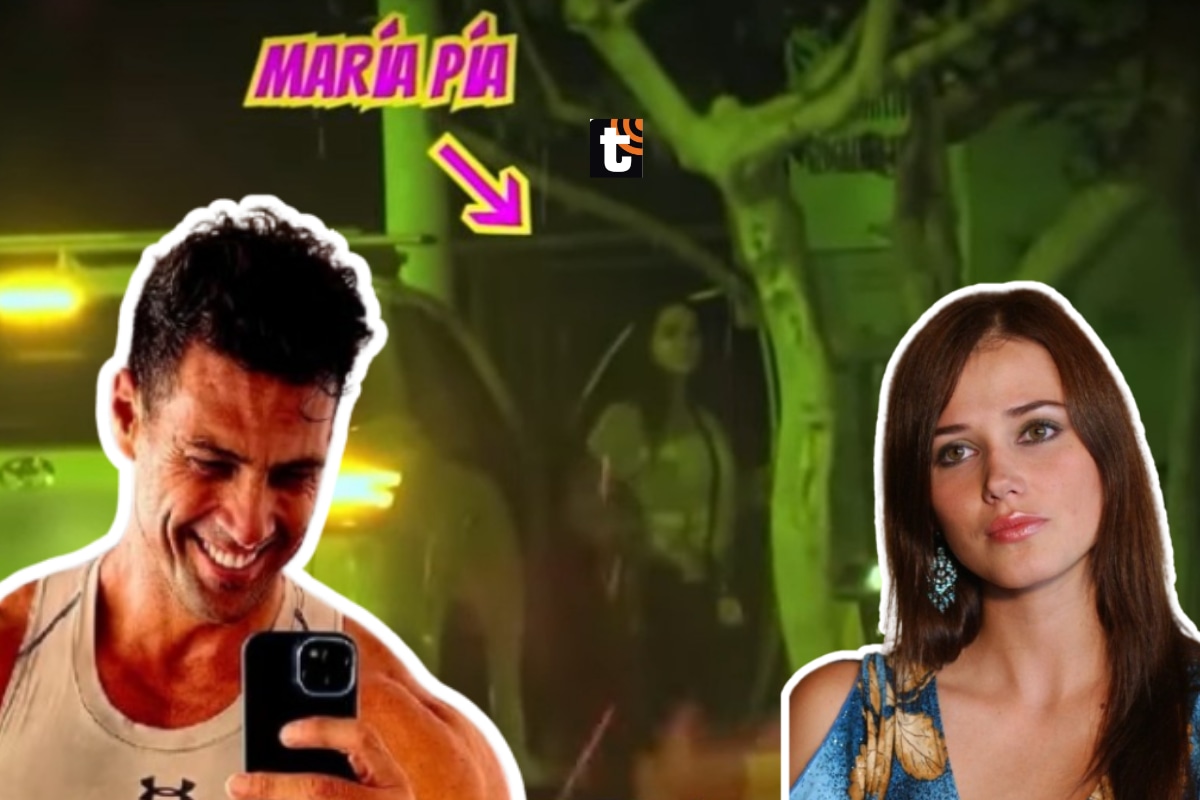 Gustavo Salcedo es captado con María Pía en encuentro de pocas horas.