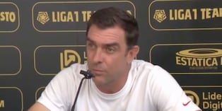 Pablo Guede mostró su disgusto por comentario sobre el gol de Alan Cantero. (Redes sociales)
