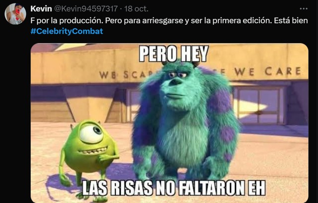Celebrity Combat: galería con los mejores memes que dejó la velada peruana. Foto: Twitter