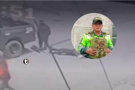 ¡Ni moribundo lo respetaron! Delincuente robó el arma de policía abatido en tiroteo en La Victoria