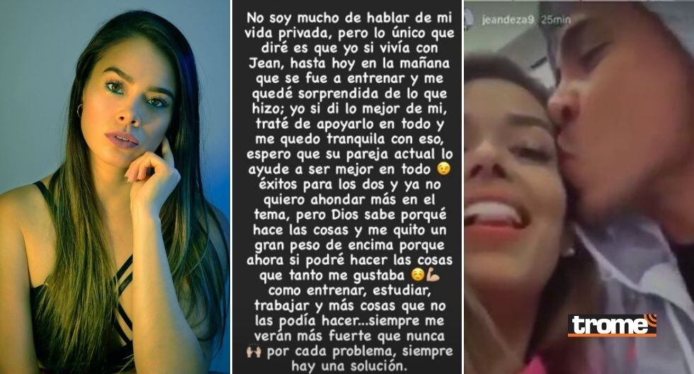 Jossmery Toledo y su comunicado tras el fin de su relación con Jean Deza
