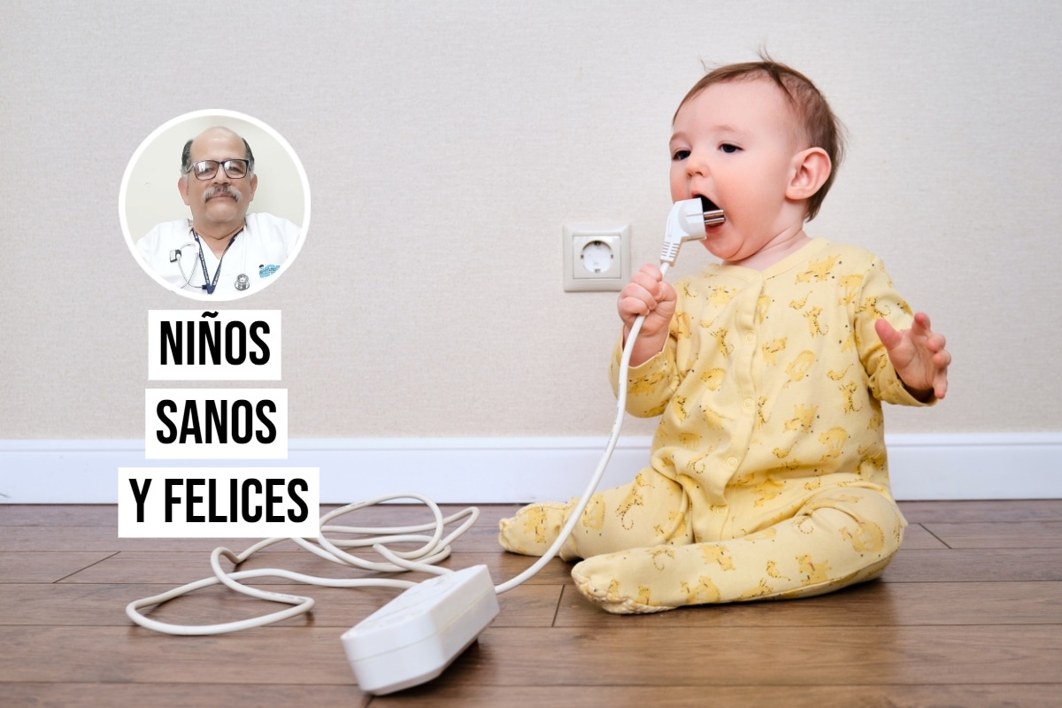 Es común que los niños pequeños se lleven a la boca o muerdan objetos extraños. Foto: Istock.