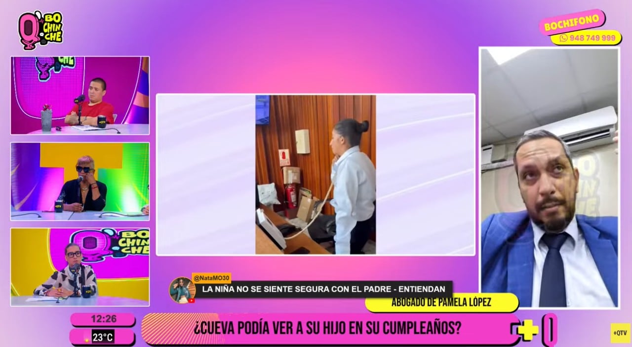 Defensa de Pamela López revela por qué hijo de Cueva no habría querido verlo en su cumpleaños.