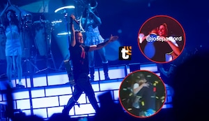 Alejandro Sanz y Stephanie Cayo habrían oficializado su relación con emotivo abrazo en pleno concierto