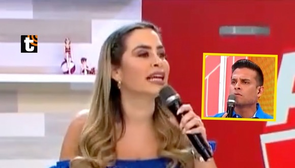 Domínguez y Pamela Franco en 'América hoy'