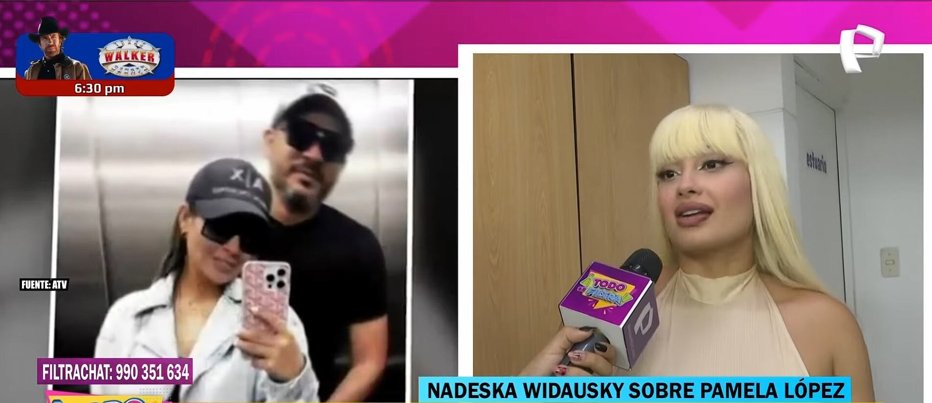 Modelo arremete contra Pamela López tras críticas que recibió. (Foto: Panamericana TV)