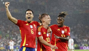 España aplastó 4-1 a Georgia y clasificó a cuartos de la Eurocopa 2024 | VIDE0