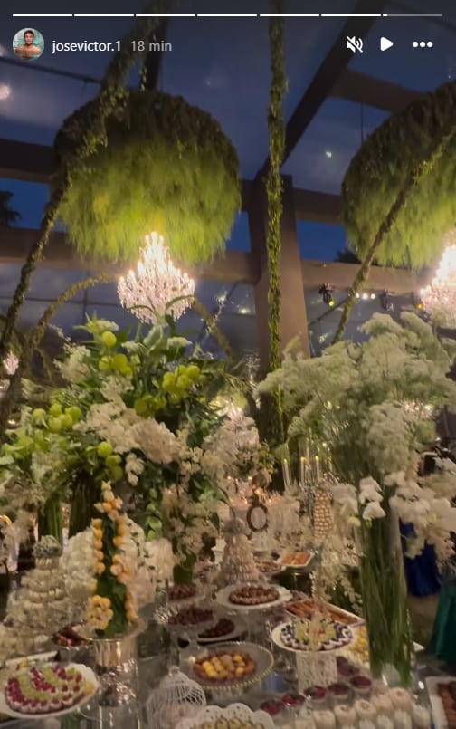 Revelan la decoración del lugar de recepción de la boda de Alejandra Baigorria y Said Palao.