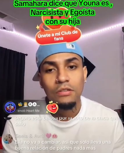 Youna en live de TikTok