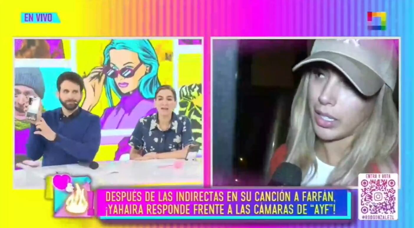 Rodrigo González y Gigi Mitre no le creen a Yahaira Plasencia cuando dice que no es indirecta para la 'Foquita'.