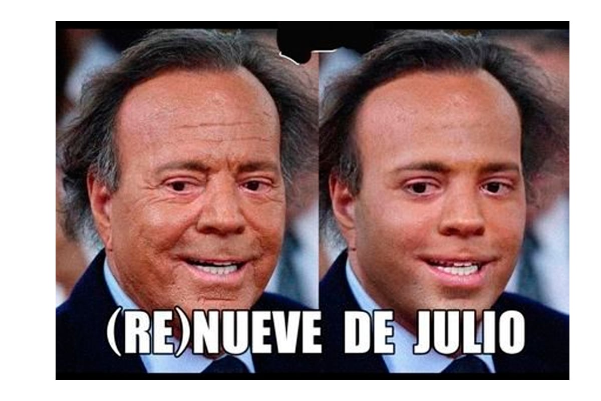 WHATSAPP | Recuerda que para los 31 días que tiene julio, existen memes de Julio Iglesias. (Foto: Memegenerator)