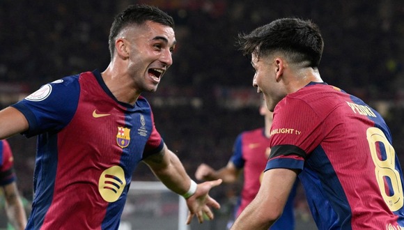 Pedri puso el 1-0 en el Barcelona vs Real Madrid por Copa del Rey. (Video: América TV)