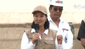 Keiko Fujimori pide a la población que vive cerca de ríos evacuar sus casas: “Que Dios, la Virgen y el Señor de los Milagros nos protejan” | VIDEO