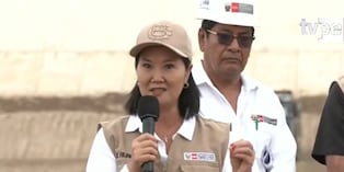 Keiko Fujimori advierte la llegada de un 'Meganiño'. (TVPerú)