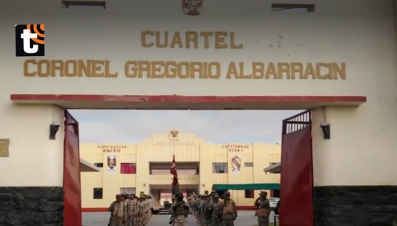 Tacna: alférez detenido por robo de armas