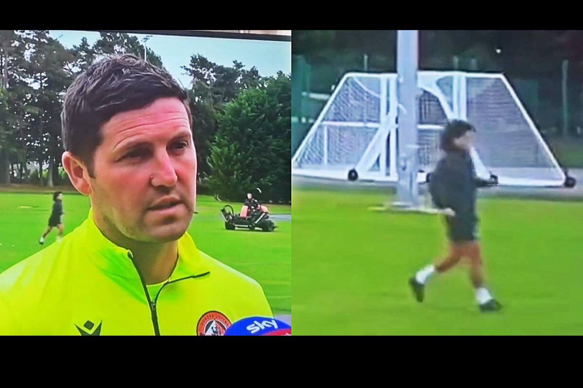 DT del Dundee no se dio cuenta de extraña imagen (Foto: Getty Images)