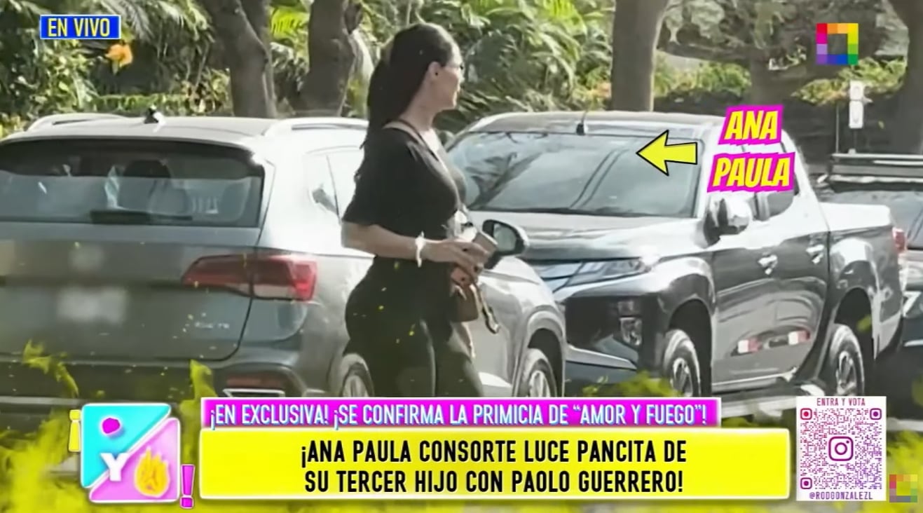 Ana Paula Consorte reaparece en Lima.