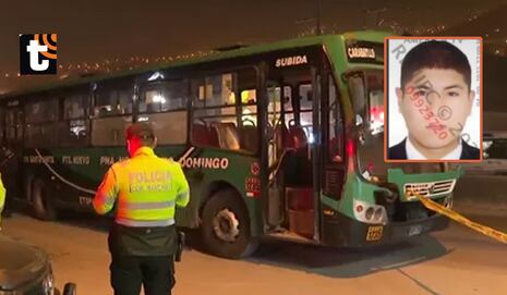 ¡Lo asesinan delante de pasajeros! Sicarios acribillan a hombre cuando subía a un bus en Pachacámac y dej...