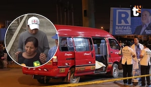 Madre de chofer de ‘Los Rojitos’, asesinado en SJM, entre lágrimas denuncia accionar policial: “No me dejaron sacar a mi hijo”