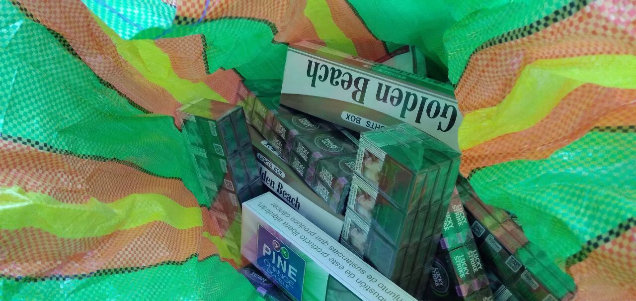 Cigarrillos ilegales eran de reconocidas marcas.