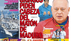 GRINGOS PIDEN CABEZA DEL MATÓN DE MADURO