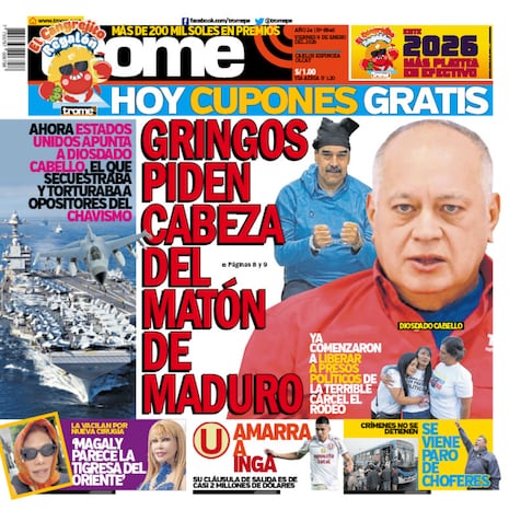 GRINGOS PIDEN CABEZA DEL MATÓN DE MADURO